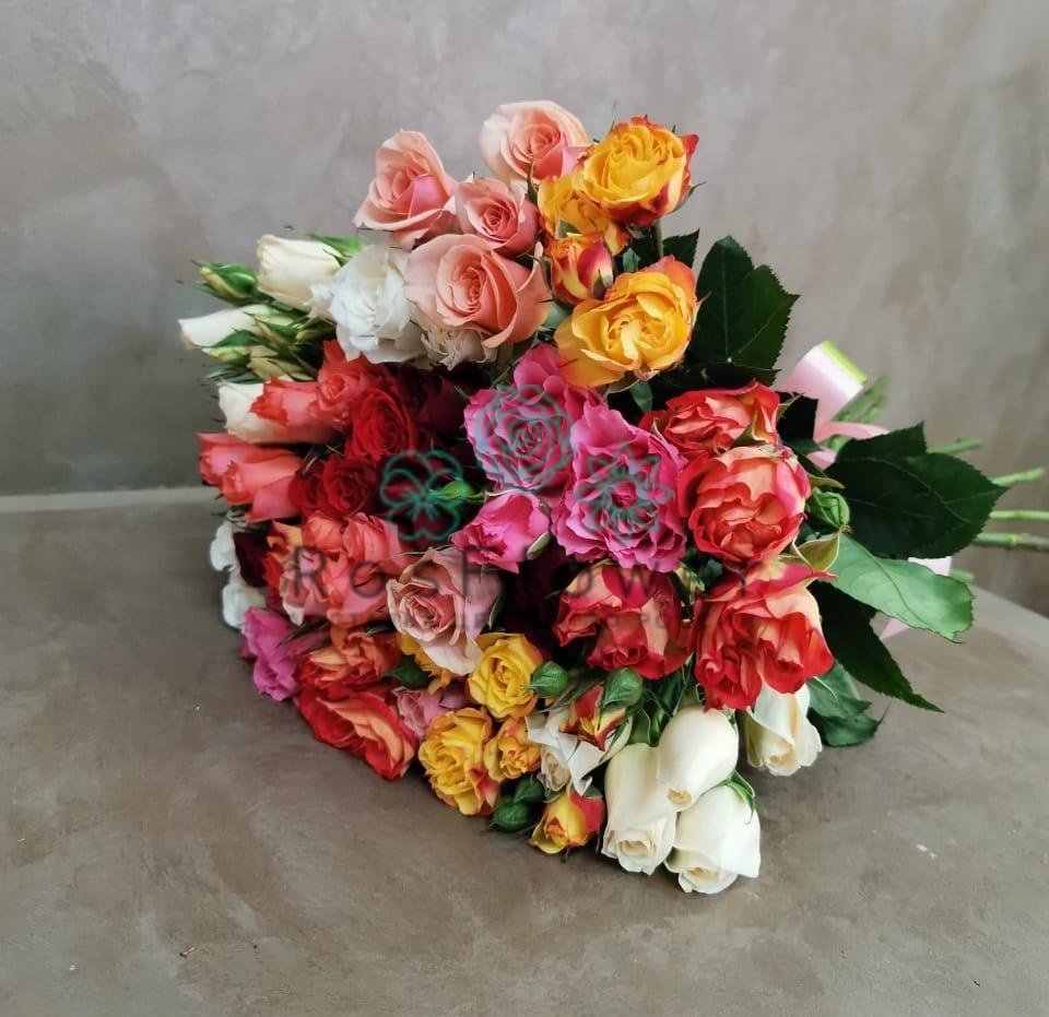 Букет цветов из: Розы в Белоозерский