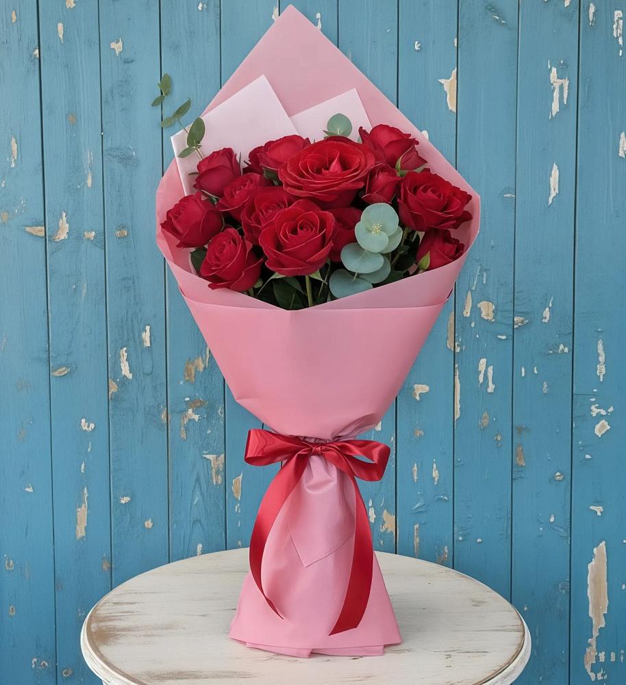 Букет цветов из: Розы в Белоозерский