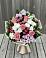 Букет цветов из: Альстромерии, Гвоздики, Розы и Хризантемы в Белоозерский