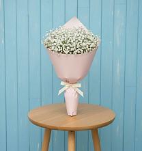 Букет цветов из:  Гипсофила в Белоозерский