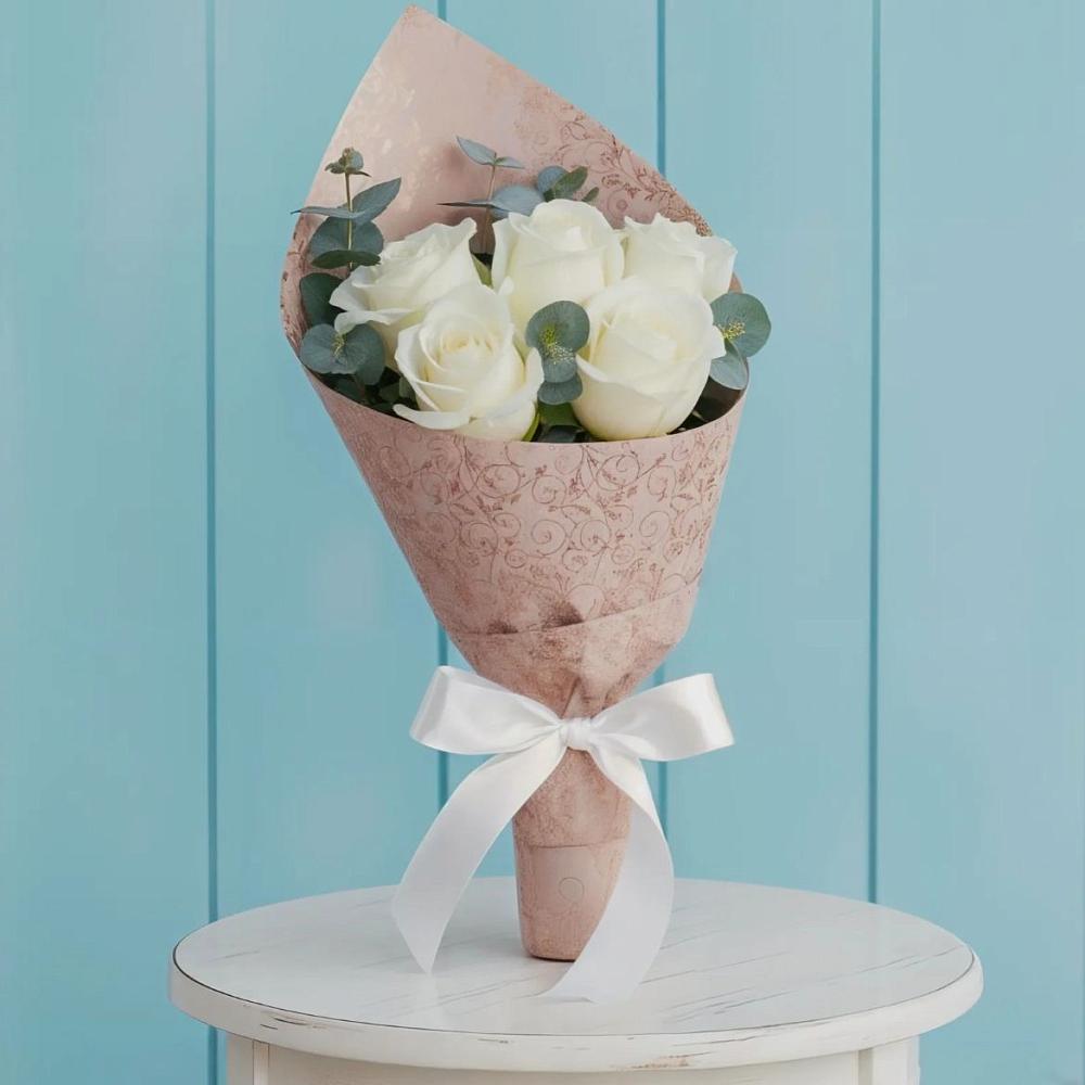 Букет цветов из: Розы в Белоозерский