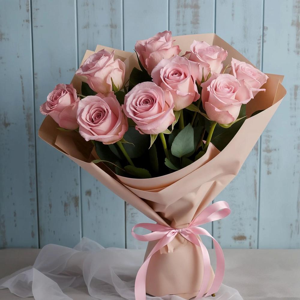 Букет цветов из: Розы в Белоозерский