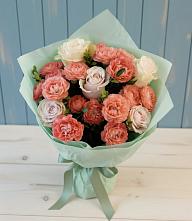 Букет цветов из:  Розы в Белоозерский