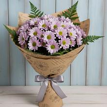 Букет цветов из:  Хризантемы в Белоозерский