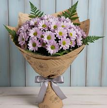 Букет цветов из:  Хризантемы в Белоозерский