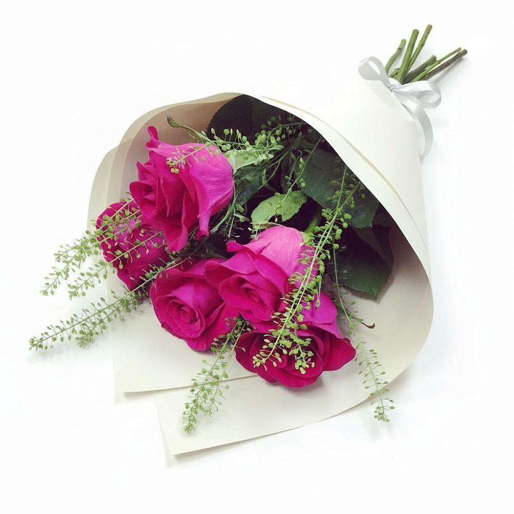 Букет цветов из: Розы в Белоозерский