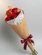 Букет цветов из:  Розы в Белоозерский