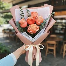 Букет цветов из:  Розы в Белоозерский