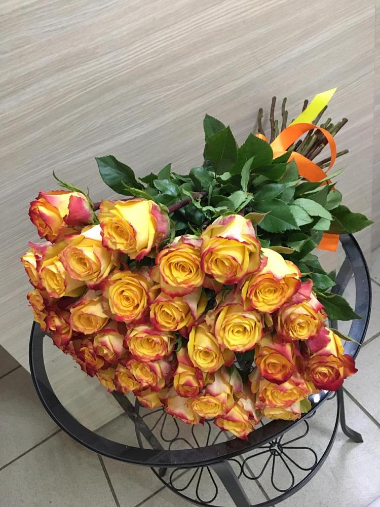 Букет Желтые розы в Белоозерский