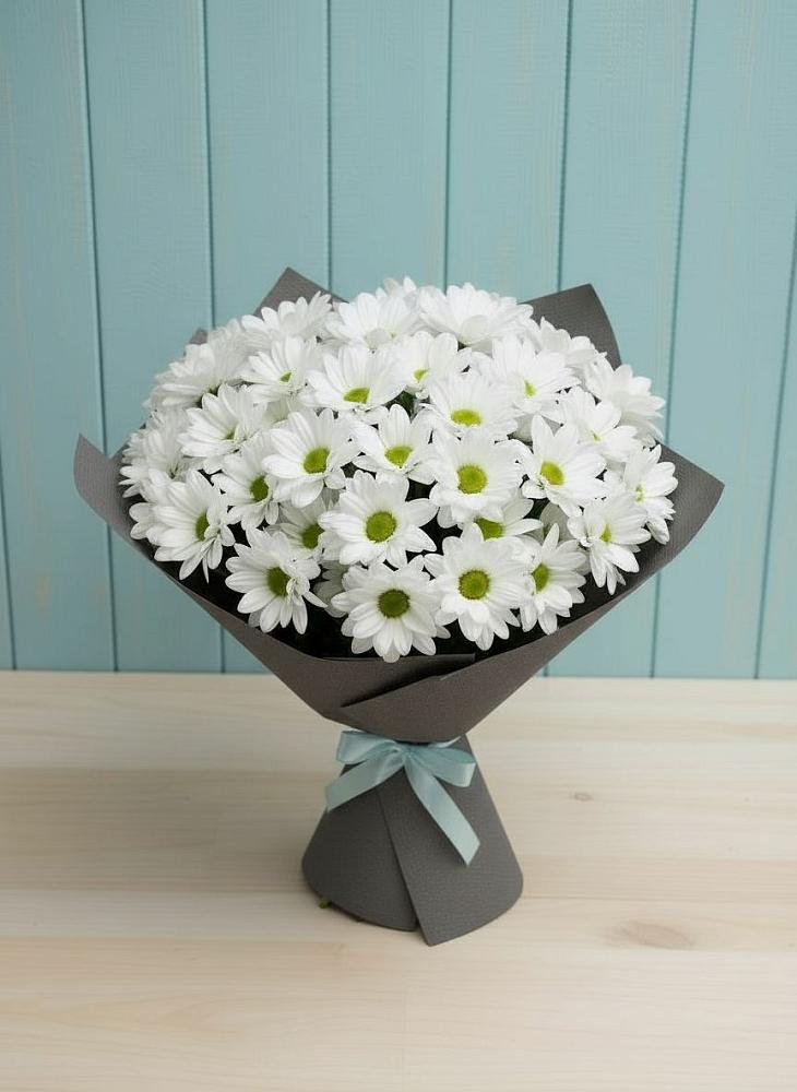 Букет цветов из: Хризантемы в Белоозерский