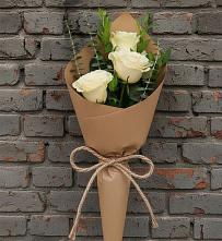 Букет цветов из:  Розы в Белоозерский
