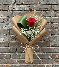 Букет цветов из:  Розы в Белоозерский
