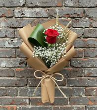 Букет цветов из:  Розы в Белоозерский