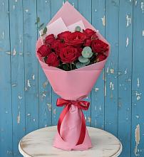 Букет цветов из:  Розы в Белоозерский