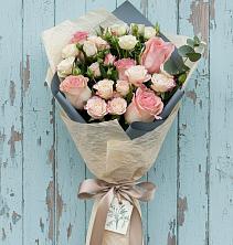 Букет цветов из:  Розы в Белоозерский