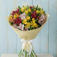 Букет цветов из:  Альстромерии в Белоозерский