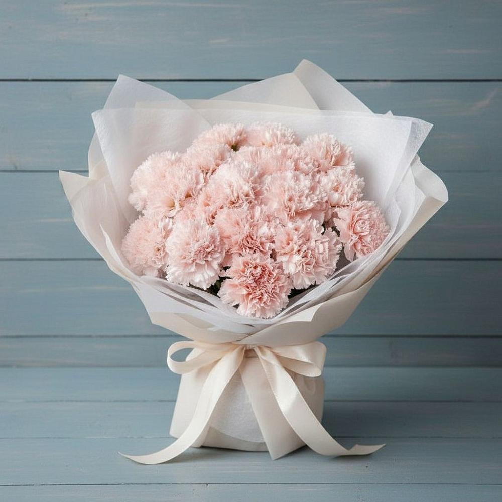 Букет цветов из: Гвоздики в Белоозерский