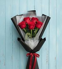 Букет цветов из:  Розы в Белоозерский
