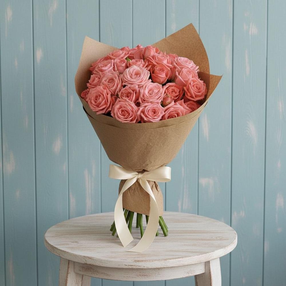 Букет цветов из: Розы в Белоозерский