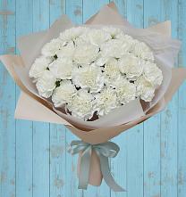 Букет цветов из:  Гвоздики в Белоозерский