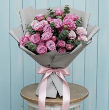 Букет цветов из:  Розы в Белоозерский